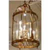 Image 1 : Neo-Classical Bronze Italian Lantern Chandelier#1955773