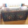 Image 1 : 1856 Large Hand Painted Norwegian Trunk-Large #1955808