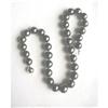 Image 1 : ESTATE NATURAL COLOR BLACK PEARL NECKLACE #1955939