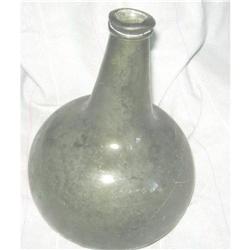 Antique Quuen Anne Onion Wine Bottle #1956089