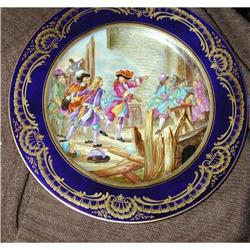 Magnificent Sevres Painted Plate 1757? #1956093