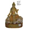 Image 1 : Carved Sandal Wood Vajradhara with Elephant  #1956136