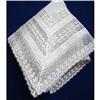 Image 1 : EXQUISITE LACE WEDDING HANKY #1965647