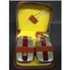 Image 1 : GENUINE DECO GENTS TRAVEL SET 2 BRUSHES #1965669