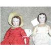 Image 1 : Pair of Ruth Gibbs China Dolls( As Is) #1965761