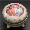 Image 1 : Czech Porcelain Lusterware Powder Jar #1966061