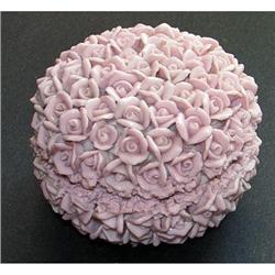 Pink Porcelain  Elfinware Powder Jar #1966288