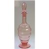 Image 1 : Pink Depression Glass Decanter #1966289