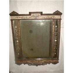 Tole Etched Mirror C.1875-1885 #1978419