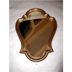 Petite French Mirror Gilt Wood C.1900 #1978426
