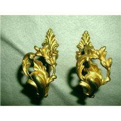 Bronze Drapery Tiebacks C.19th Century #1978432