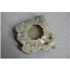 Image 1 : Nice Carved Celadon Jade  Brush  Washer #1978650