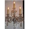 Image 1 : Pair of Crystal Sconces #1978949
