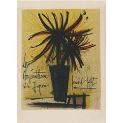 L/E Buffet  Le Chrysantheme Original Lithograph#1978962