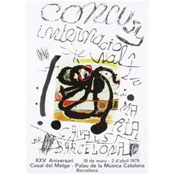 Miro RARE and Collectible, 1979 Original  #1978963