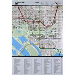 MTA   Washington DC Area Map-The White House #1978971