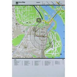 MTA   Washington DC Area Map-The Pentagon #1978973