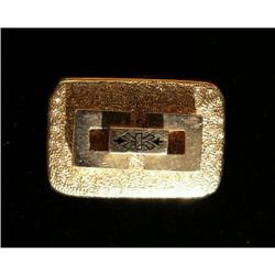 Mid-Victorian Brooch/Pin/Pendant Enamel 18 &14K#1978984
