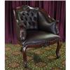 Image 1 : ANTIQUE FRENCH VICTORIAN LEATHER CLUB CHAIR #1979313