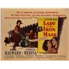 Image 1 : Lady in the Iron Mask Original 1952 Vintage Lobby Card