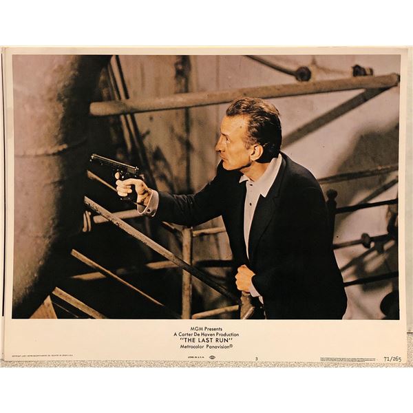 The Last Run Original 1971 Vintage Lobby Card