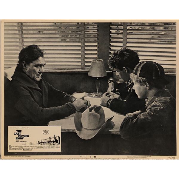 The Last Picture Show Original 1971 Vintage Lobby Card