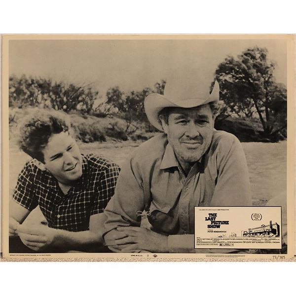 The Last Picture Show Original 1971 Vintage Lobby Card