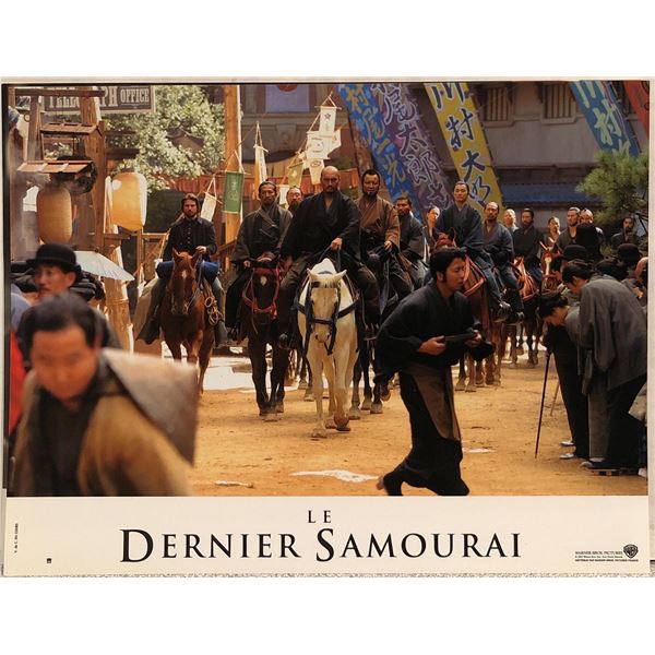The Last Samurai Original 2003 French Lobby Card