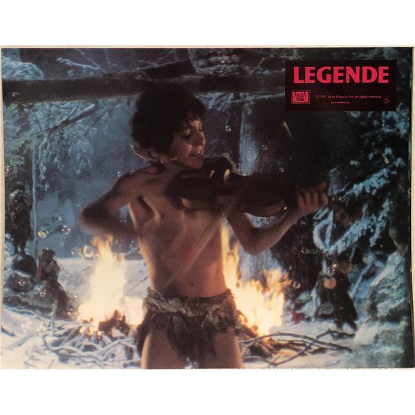 Legend Original 1985 Vintage French Lobby Card