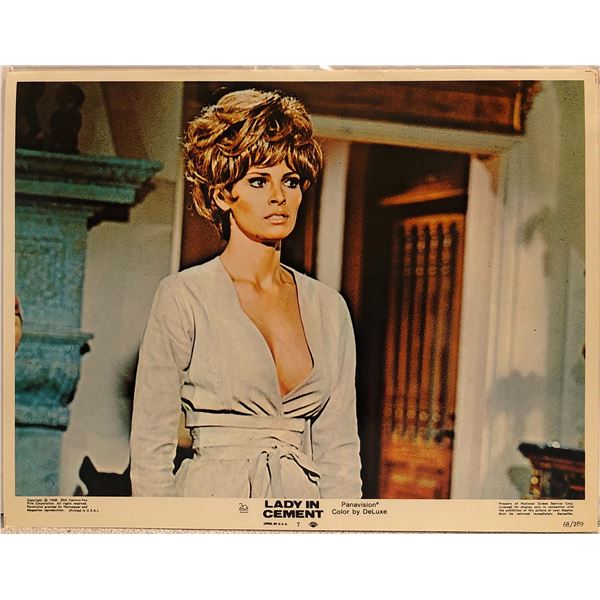Lady in Cement Original 1968 Vintage Lobby Card