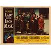 Image 1 : Lady in the Iron Mask Original 1952 Vintage Lobby Card