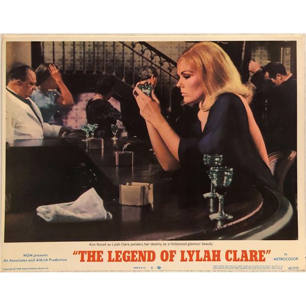 The Legend of Lylah Clare Original 1968 Vintage Lobby Card