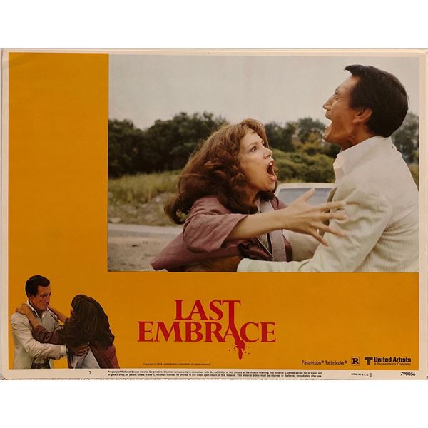 Last Embrace Original 1979 Vintage Lobby Card