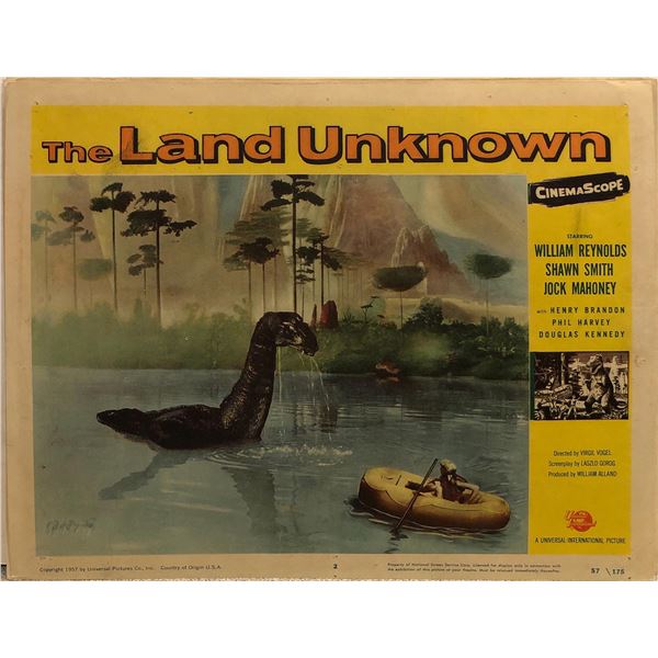 The Land Unknown Original 1957 Vintage Lobby Card