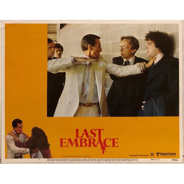 Last Embrace Original 1979 Vintage Lobby Card