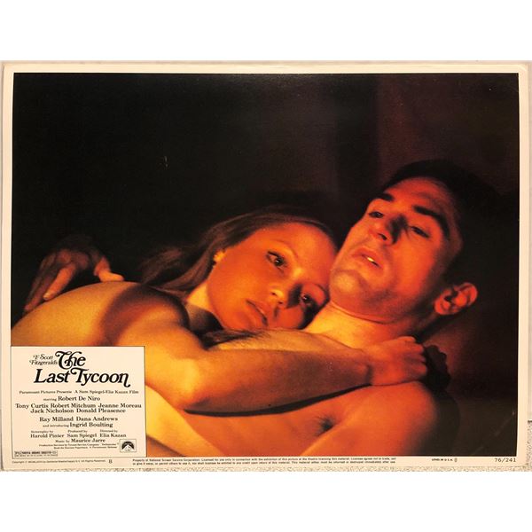 Last Tycoon Original 1976 Vintage Lobby Card