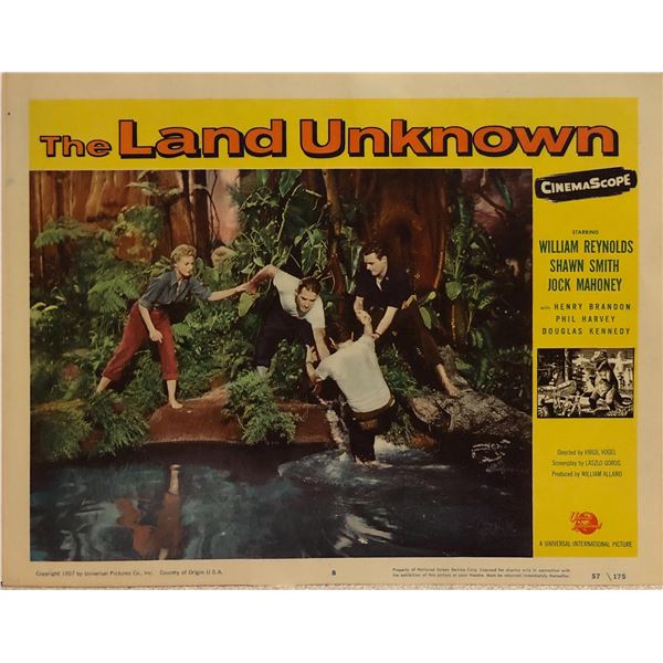 The Land Unknown Original 1957 Vintage Lobby Card
