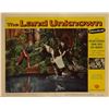 Image 1 : The Land Unknown Original 1957 Vintage Lobby Card