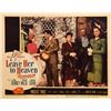 Image 1 : Leave Her to Heaven Original 1952R Vintage Lobby Card