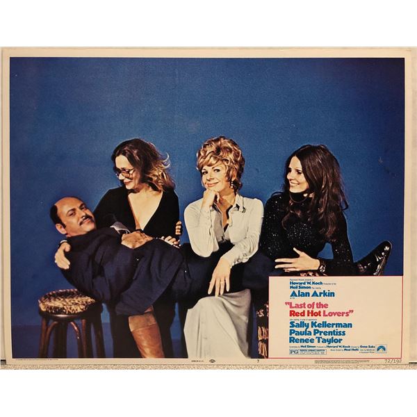 Last of the Red Hot Lovers Original 1972 Vintage Lobby Card