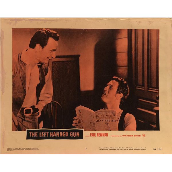 The Left Handed Gun Original 1958 Vintage Lobby Card