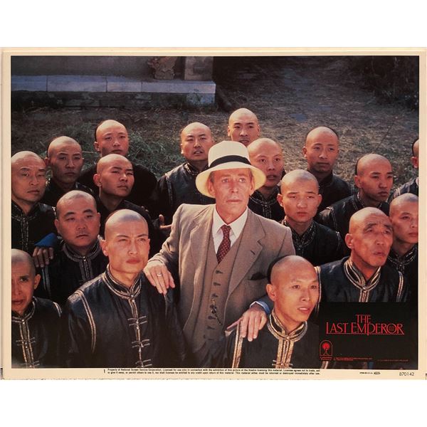 The Last Emperor Original 1987 Vintage Lobby Card