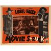 Image 1 : Laurel & Hardy: Movie Struck Original 1954R Vintage Lobby Card