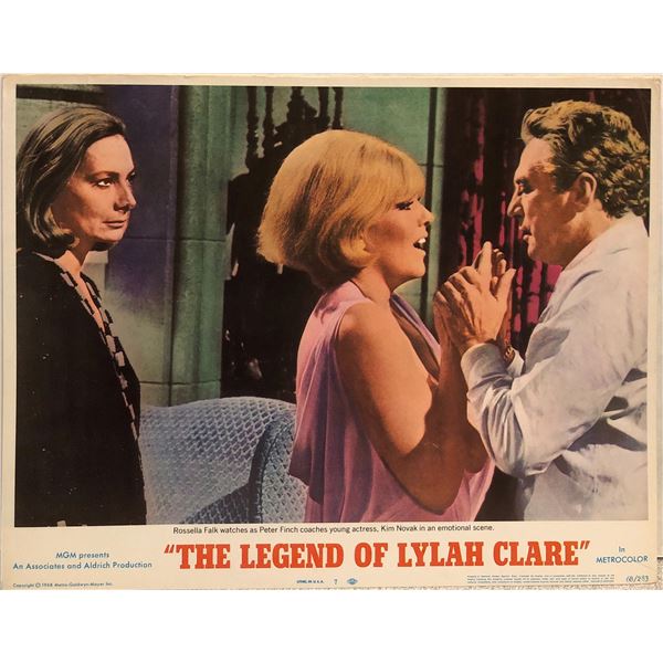 The Legend of Lylah Clare Original 1968 Vintage Lobby Card