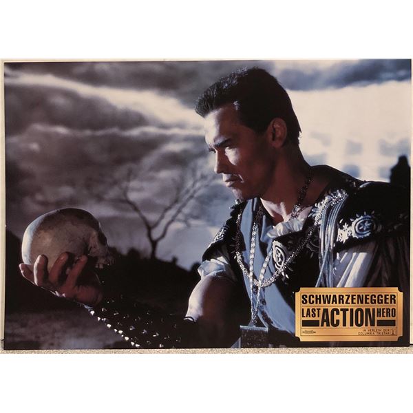 Last Action Hero German Original 1993 Vintage Lobby Card