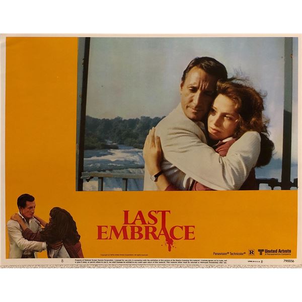 Last Embrace Original 1979 Vintage Lobby Card