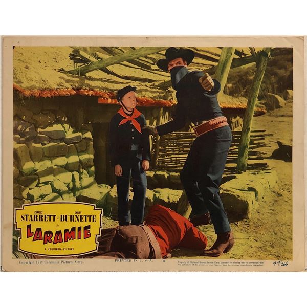 Laraime Original 1949 Vintage Lobby Card