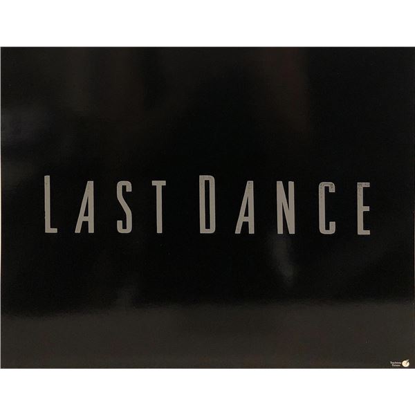 Last Dance British Original 1996 Vintage Lobby Card