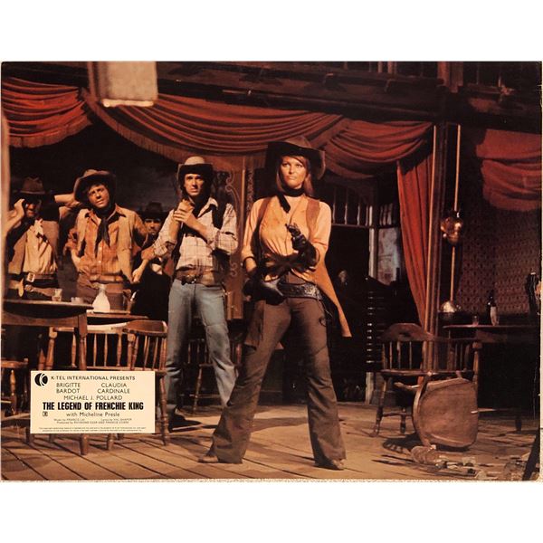 The Legend of Frenchie King Original 1971 Vintage Lobby Card