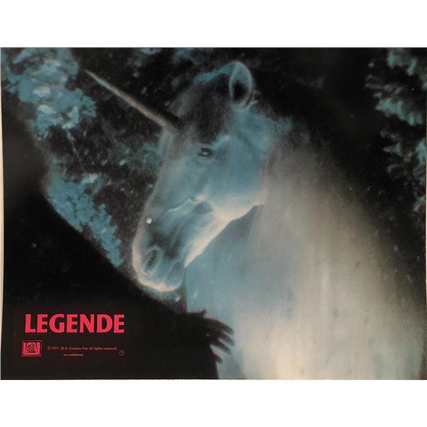 Legend Original 1985 Vintage French Lobby Card